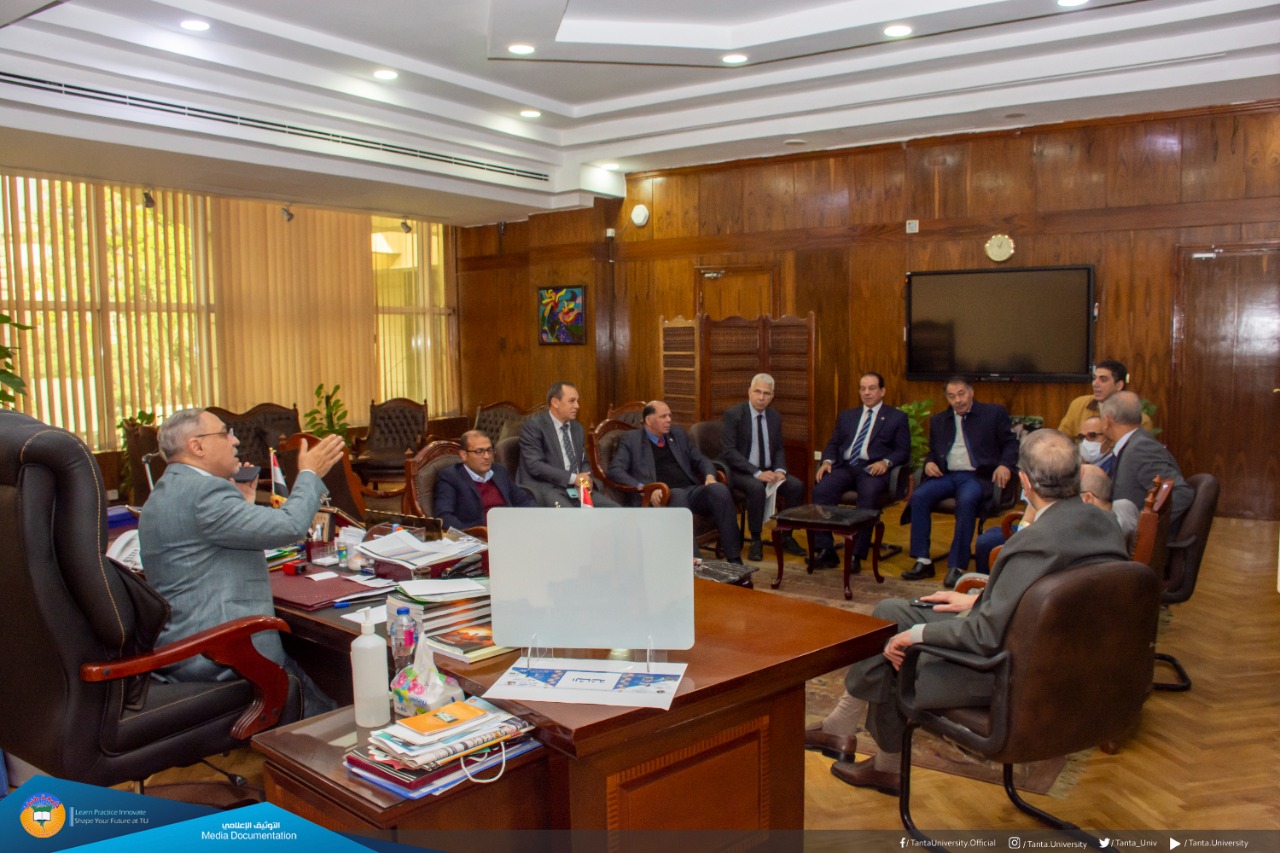 رئيس جامعة طنطا : خطة بحثية لدعم استراتجية مصر للتنمية المستدامة 2030